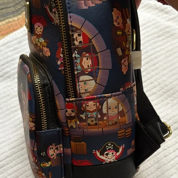 NWT Loungefly Disney Parks Pirate Themed Backpack